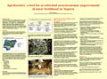 Agroforestry: a tool for accelated socioeconomic improvement of rural livelihood in Nigeria.