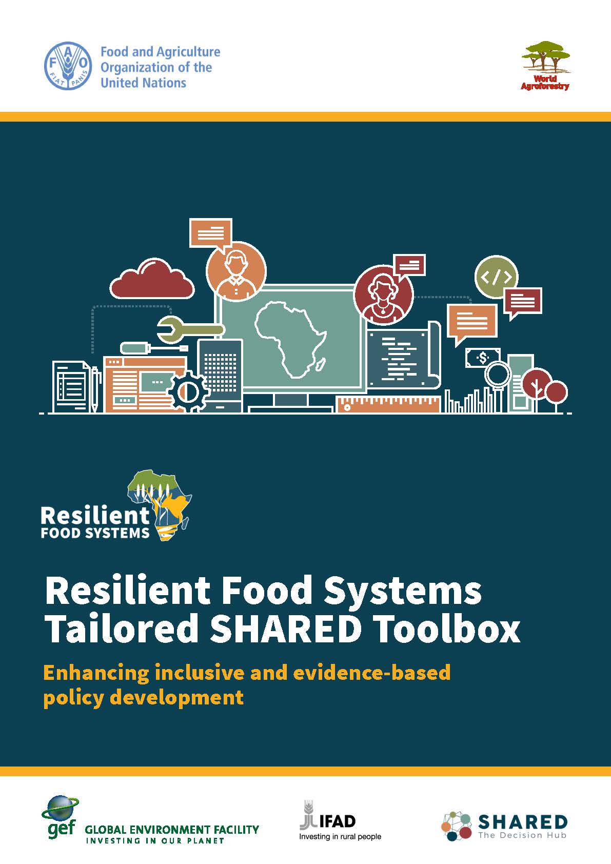 thumbnail of Resilient Food Systems Tailored SHARED Toolbox. Enhancing inclusive and evidence-based policy development