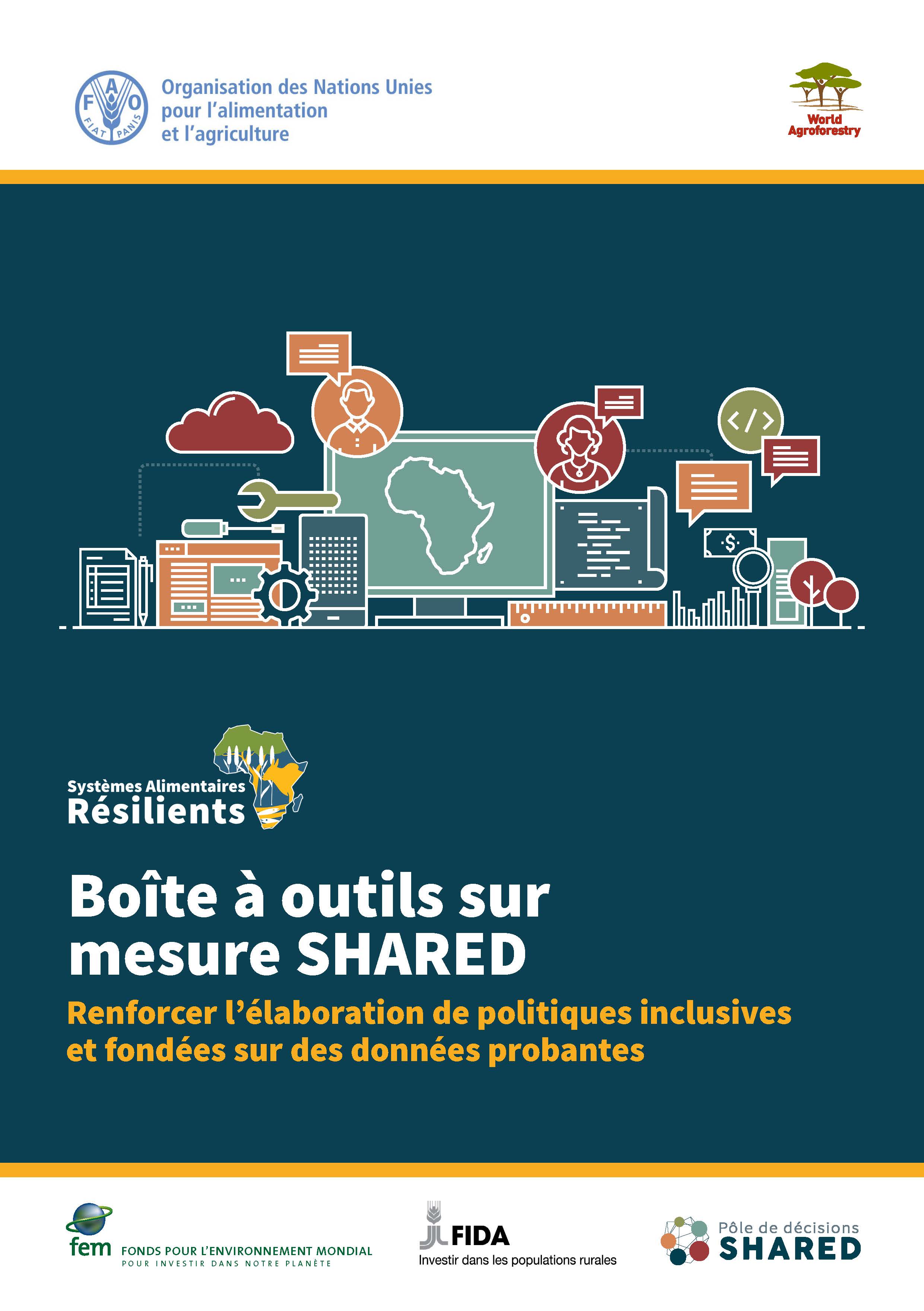 thumbnail of Boîte à outils sur mesure SHARED. Renforcer l’élaboration de politiques inclusives et fondées sur des données probantes