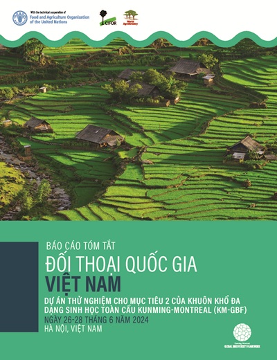 thumbnail of Báo Cáo Tóm Tắt Đối Thoại Quốc Gia VIỆT NAM: Dự Án Thử Nghiệm Cho Mục Tiêu 2 Của Khuôn Khổ Đa Dạng Sinh Học Toàn Cầu Kunming-montreal (KM-GBF)