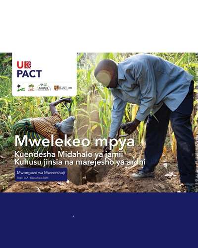 thumbnail of Mwelekeo Mpya: Kuendesha Mazungumzo ya Kijamii juu ya Jinsia na Urejeshaji Ardhi. Mwongozo wa mwezeshaji, Toleo la 2 - Ilisasishwa 2025