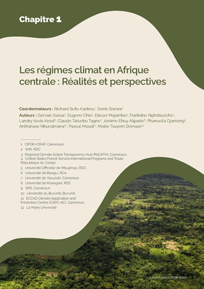 thumbnail of Les régimes climat en Afrique centrale : Réalités et perspectives
