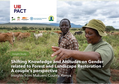 thumbnail of Shifting Knowledge and Attitudes on Gender related to Forest and Landscape Restoration – A couple’s perspective. Insights from married couples in Makueni County, Kenya