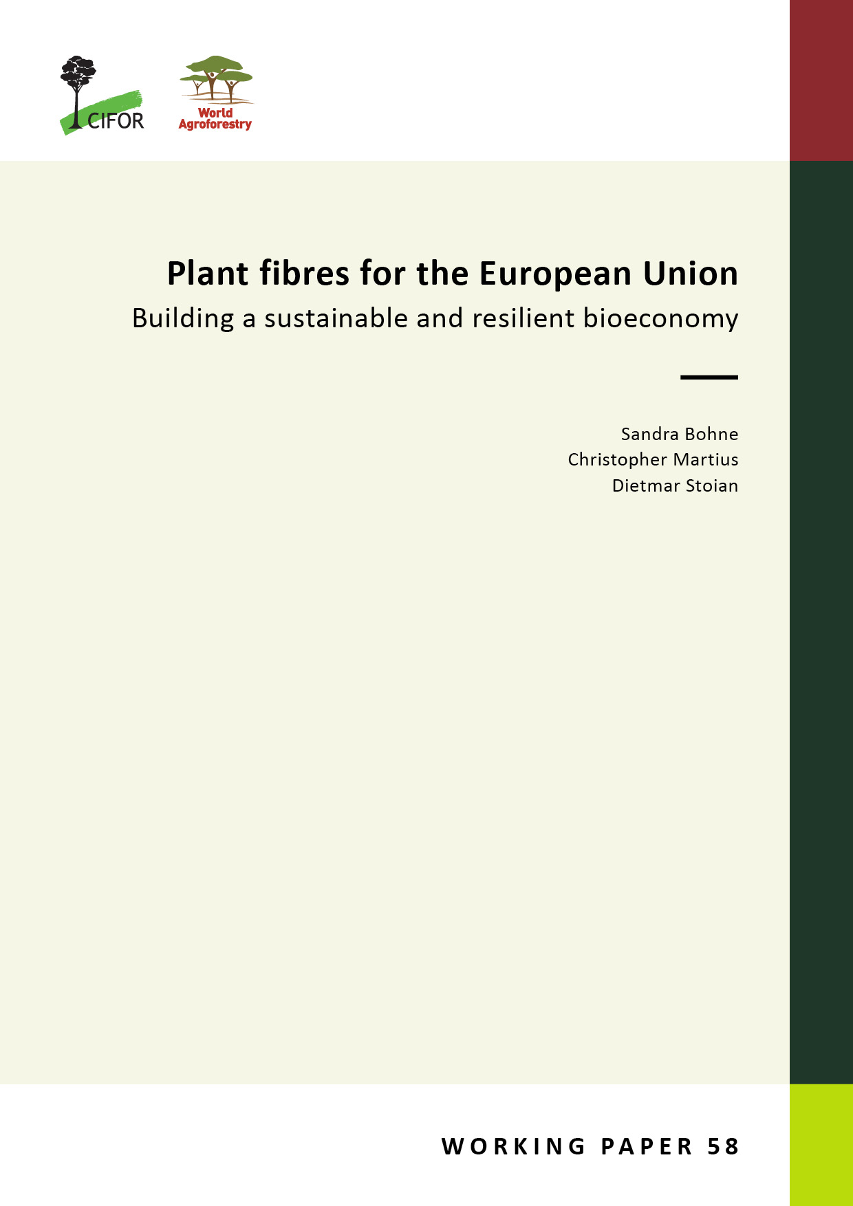 thumbnail of Plant fibres for the European Union: Building a sustainable and resilient bioeconomy