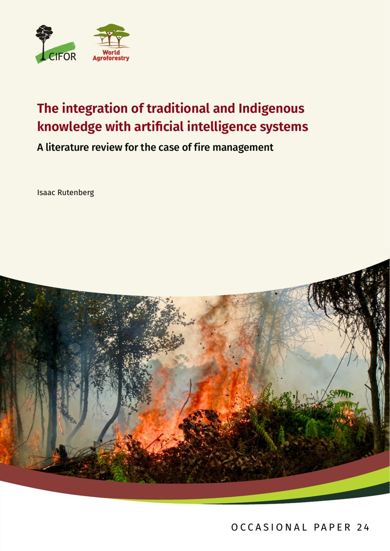 thumbnail of The integration of traditional and Indigenous knowledge with artificial intelligence systems: A literature review for the case of fire management