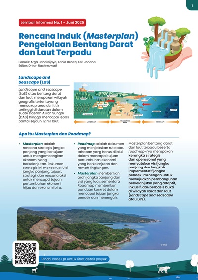 thumbnail of Rencana Induk (Masterplan) Pengelolaan Bentang Darat dan Laut Terpadu