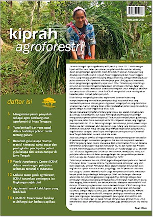 thumbnail of Kiprah Agroforestri [Volume 10 No. 3 - Desember 2017]
