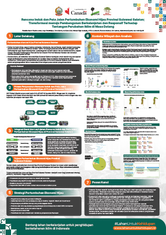 thumbnail of Rencana Induk dan Peta Jalan Pertumbuhan Ekonomi Hijau Provinsi Sulawesi Selatan; Transformasi menuju Pembangunan Berkelanjutan dan Responsif Terhadap Tantangan Perubahan Iklim di Masa Datang