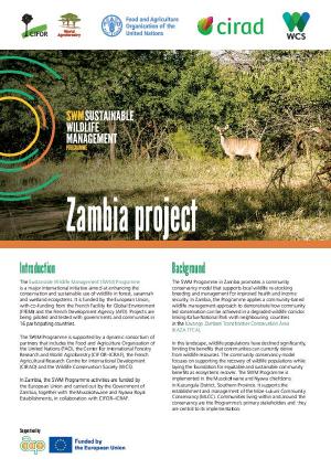thumbnail of SWM Sustainable Wildlife Management Programme - Zambia project