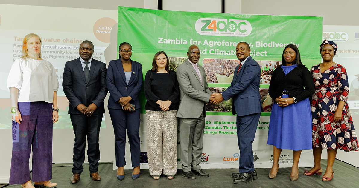 Catalysing green growth: Z4ABC financial matching grants launched in Zambia